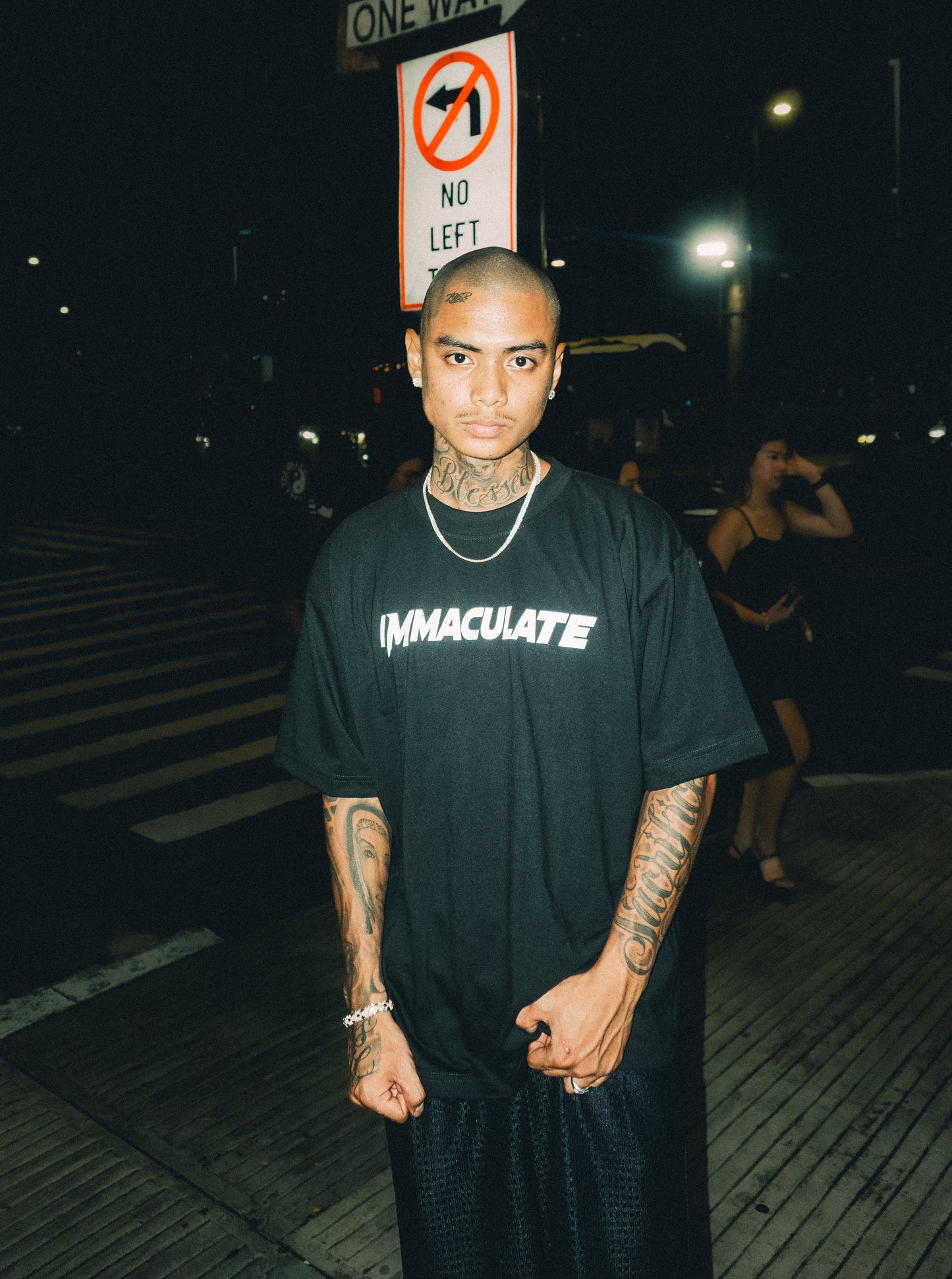 Monochrome Black Tee