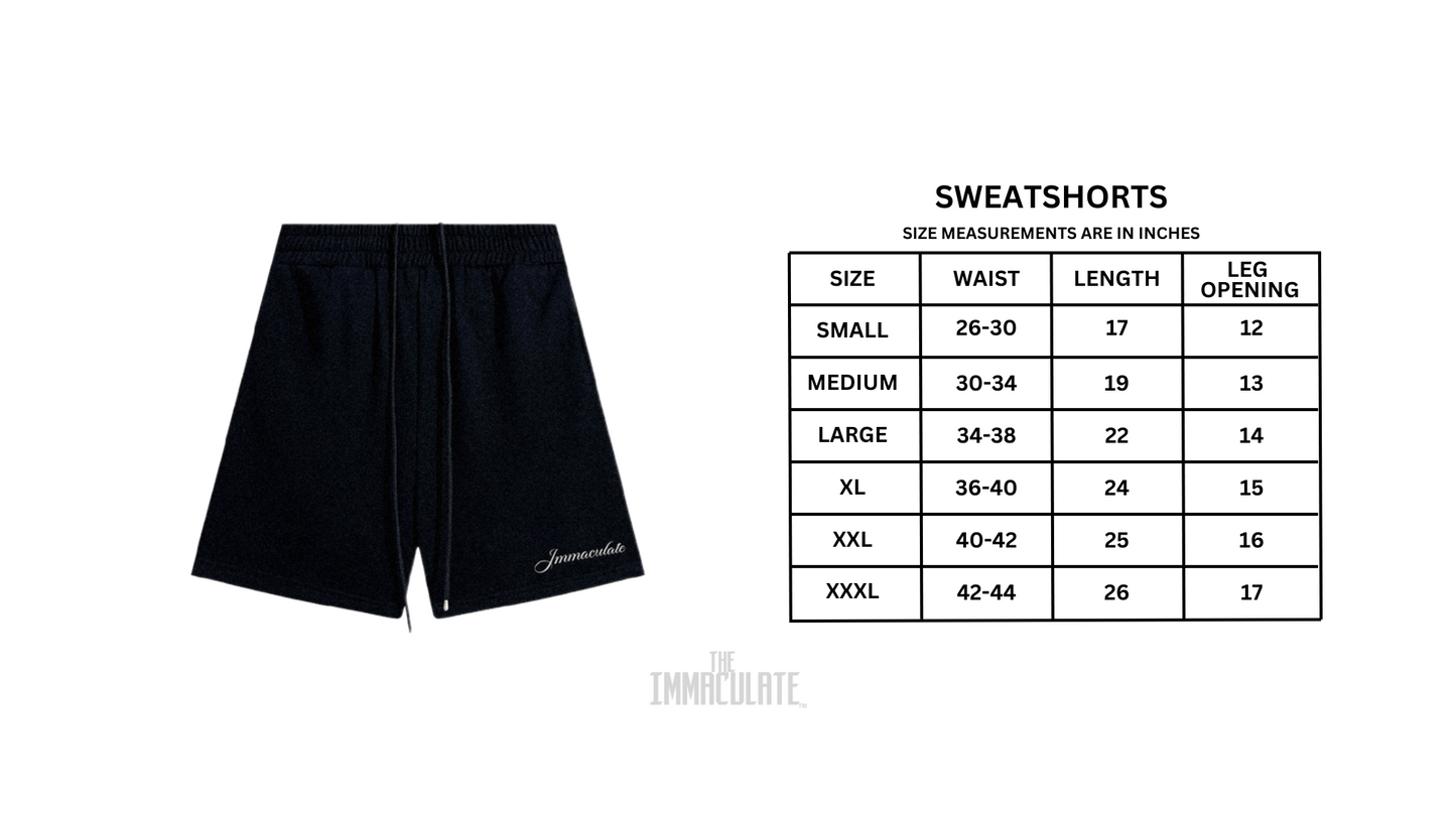 Eskritura Black Sweatshorts SS25 Memoria Sagrado