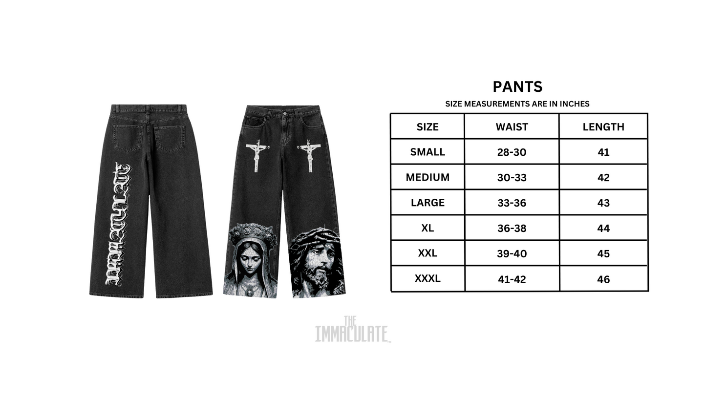 Kristo & Maria Washed Pants SS25 Memoria Sagrado