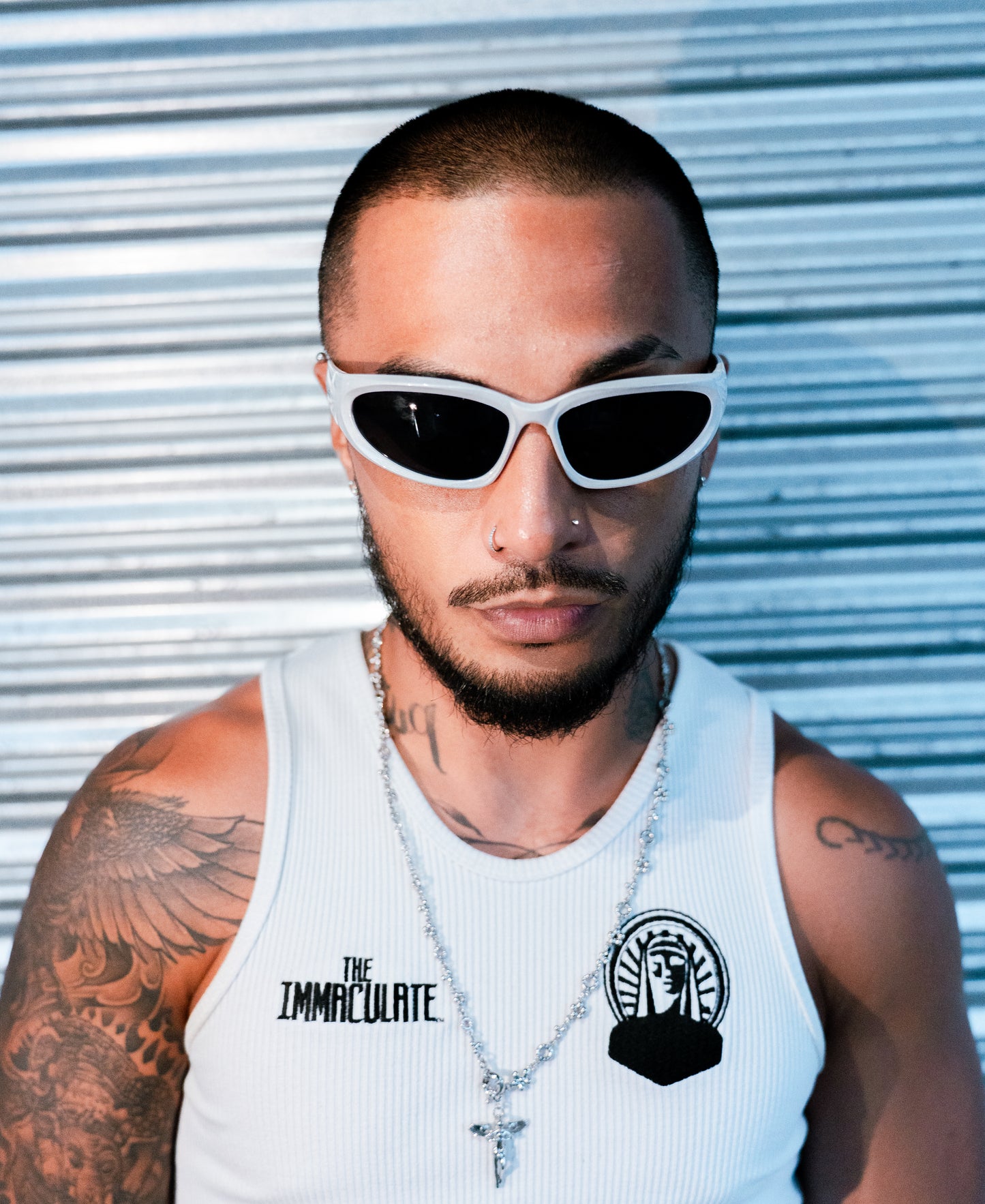 Y2K Monochrome Glasses
