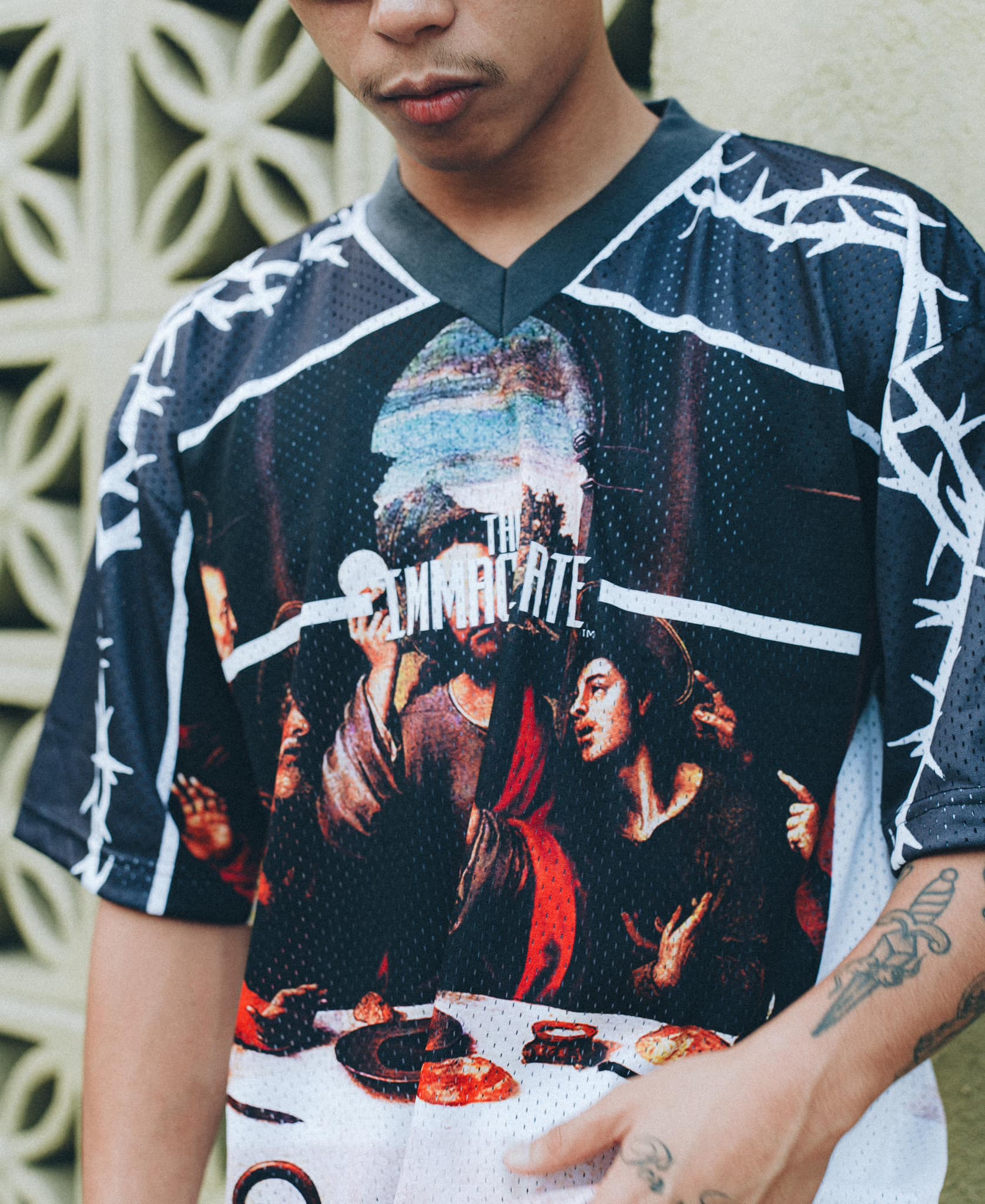 LAST SUPPER MESH JERSEY