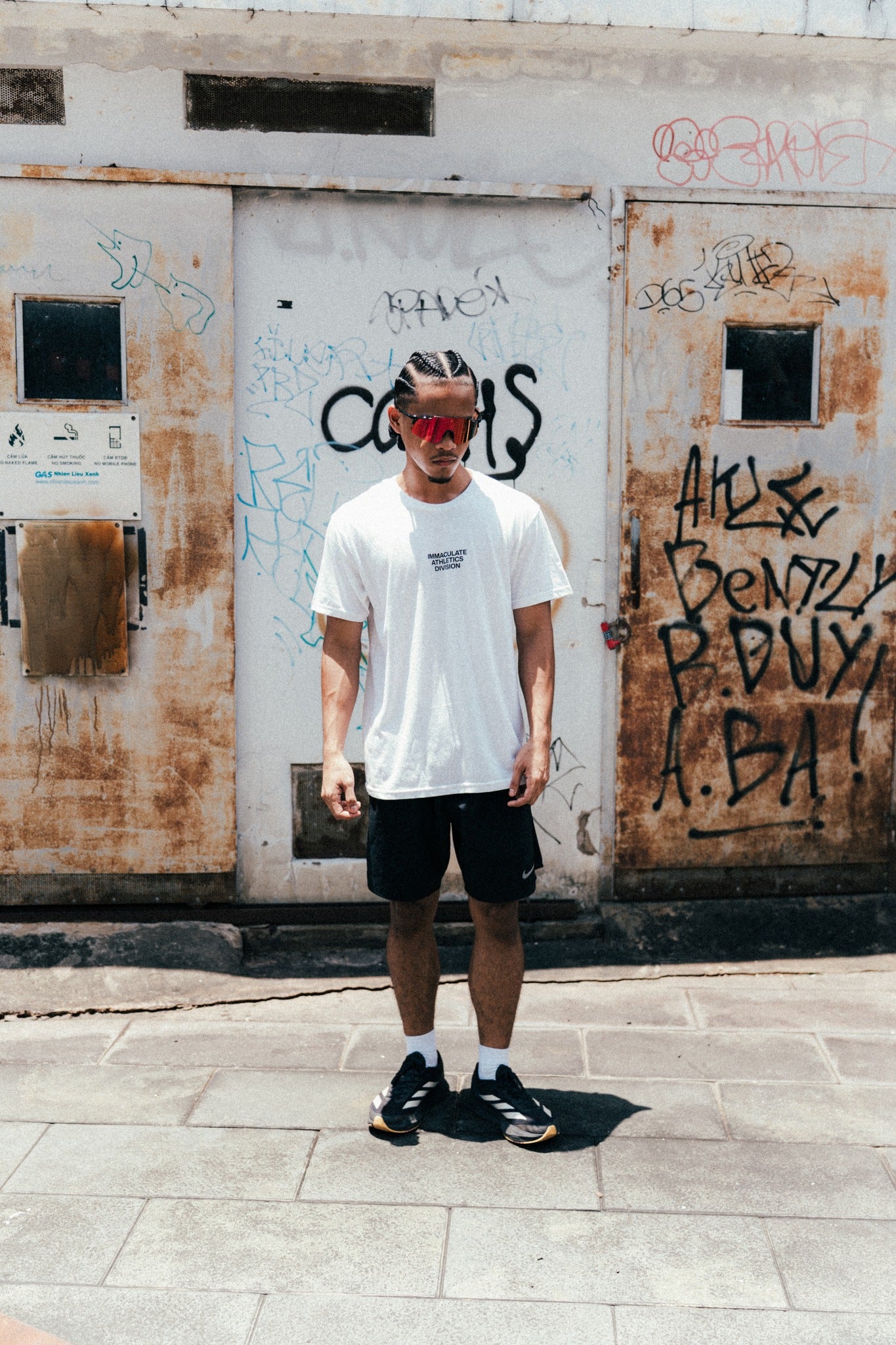 Immaculate Athletics Division Lightweight Training White Tee