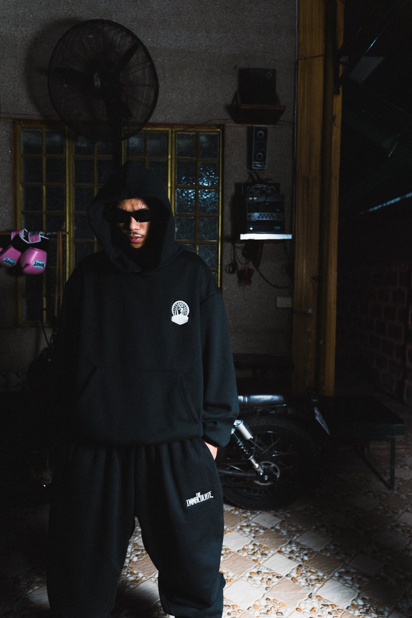 OG Logo Tracksuit in Black