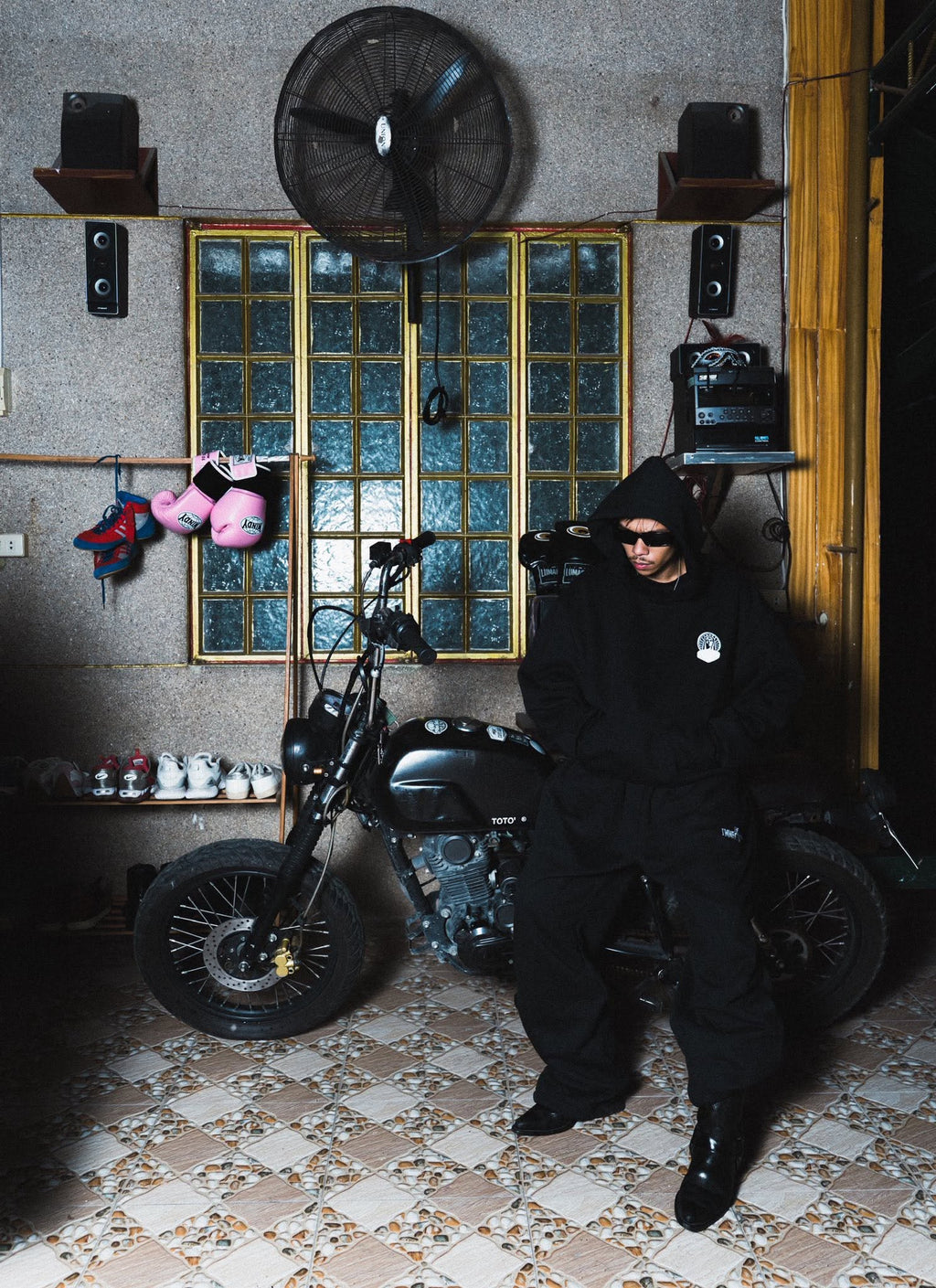 OG Logo Tracksuit in Black