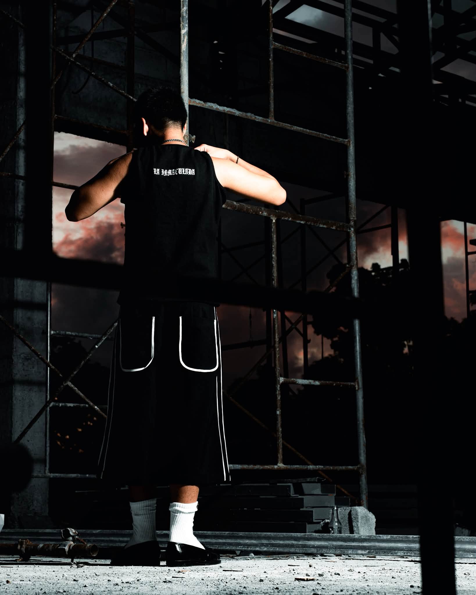 La Inmaculada Black Tank Top