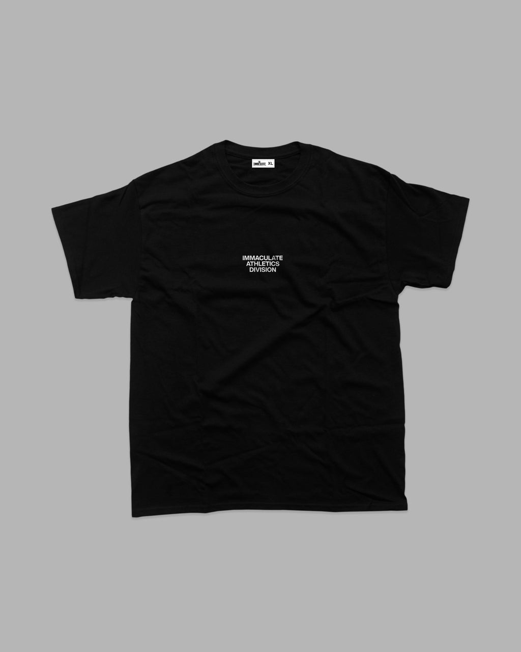 Immaculate Athletics Division Lightweight Training Black Tee