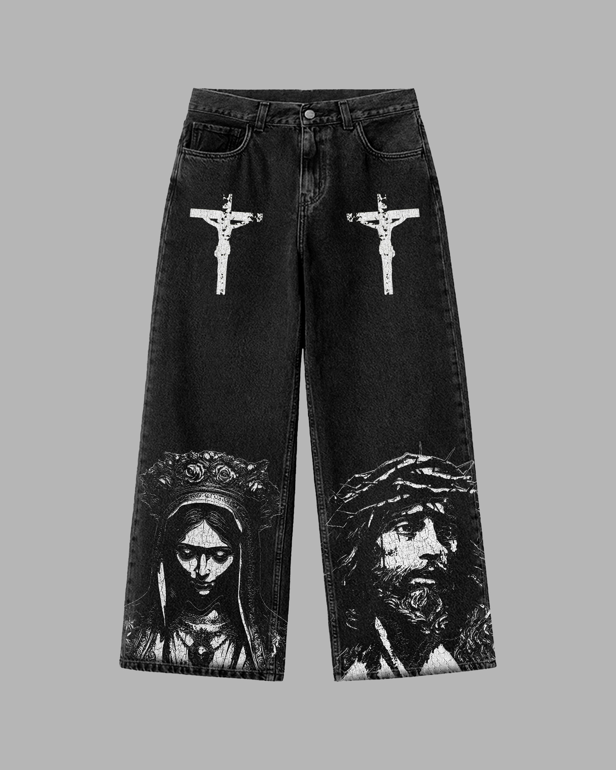 Kristo & Maria Washed Pants SS25 Memoria Sagrado