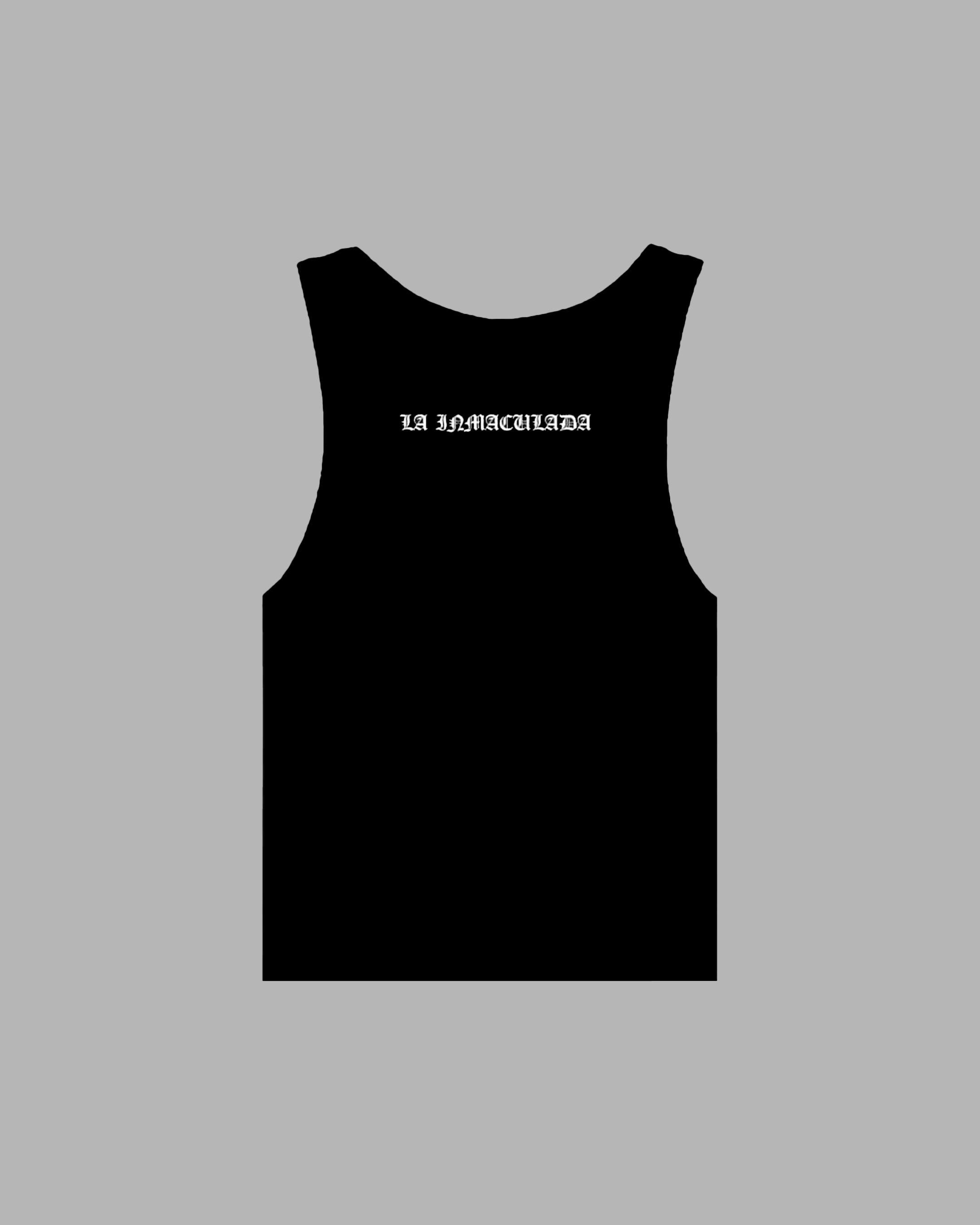 La Inmaculada Black Tank Top