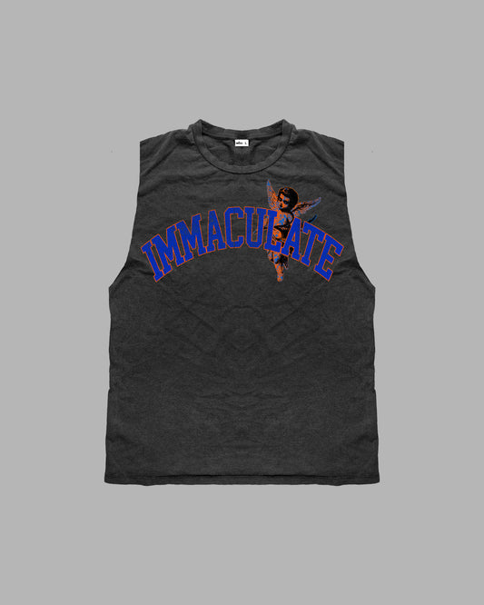 Anghel Blue Tank Top