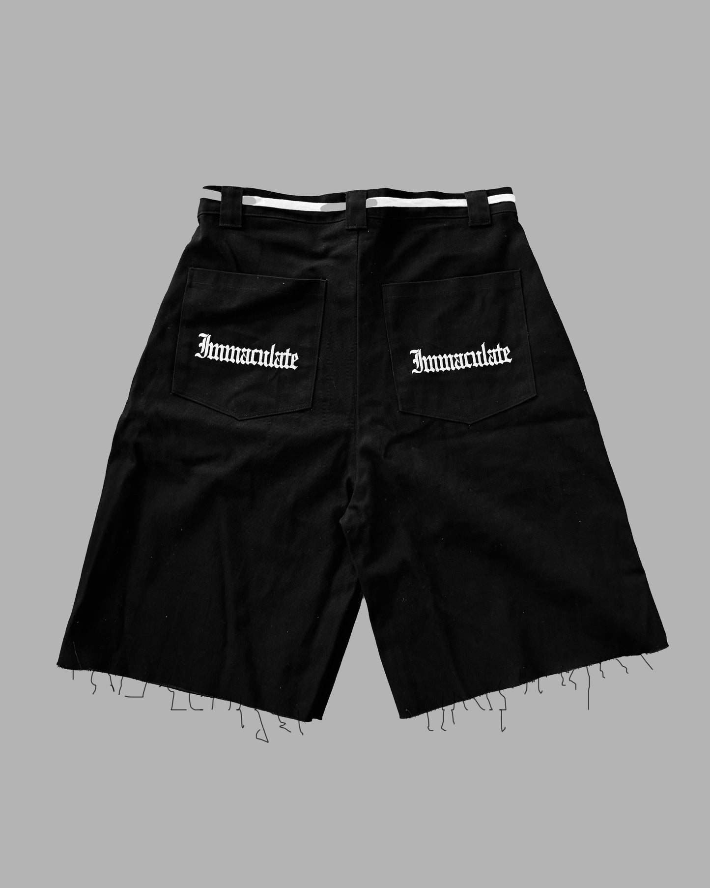 Hierophant Denim Baggy Shorts