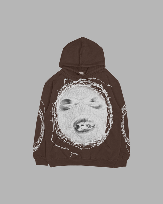 Braun Graphic Hoodie