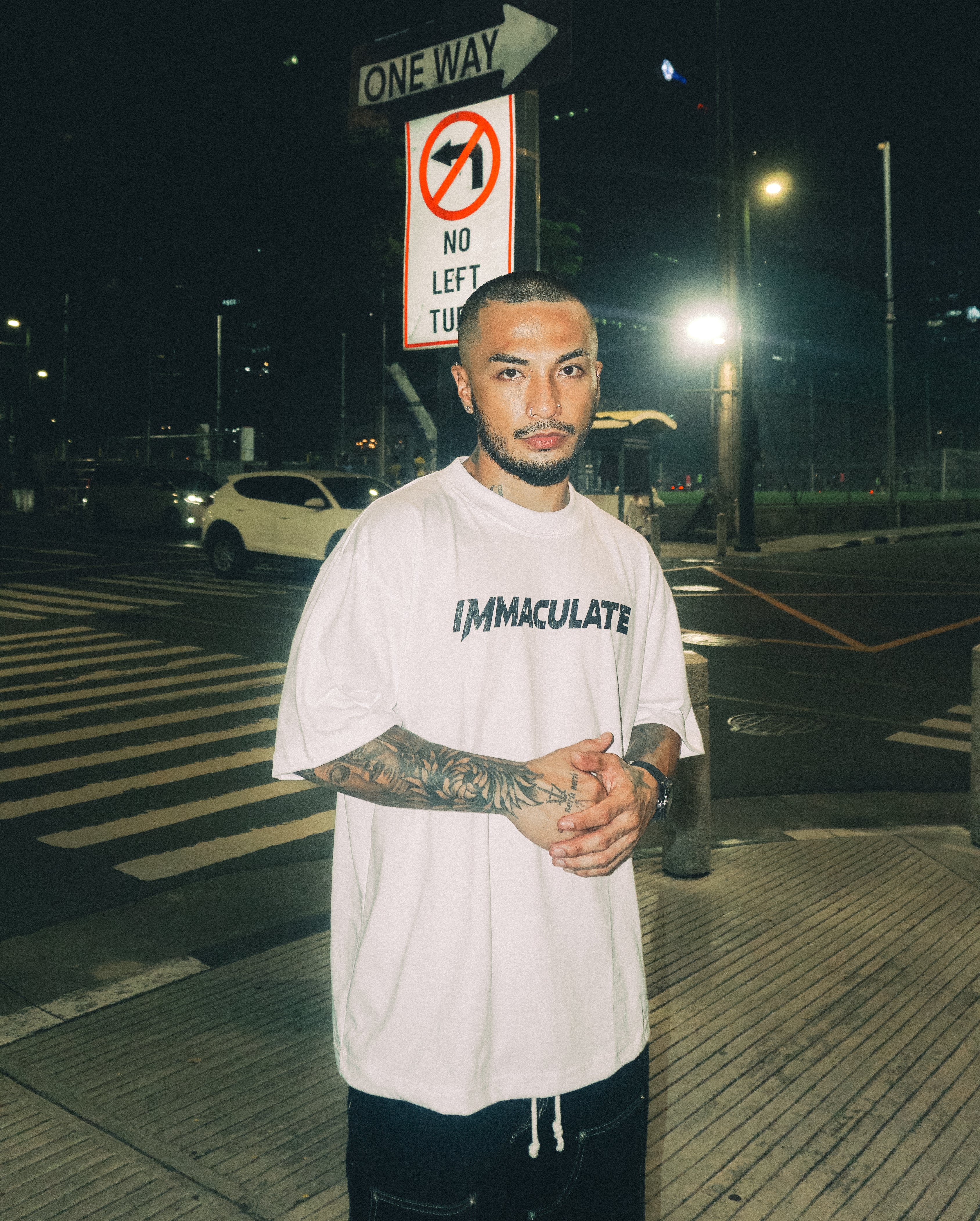 Monochrome White Tee