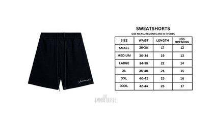 Eskritura Black Sweatshorts SS25 Memoria Sagrado