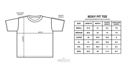 I Love Immaculate Tee SS25 Memoria Sagrado