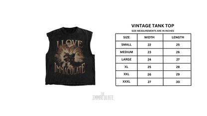 I Love Immaculate Vintage Tank Top SS25 Memoria Sagrado