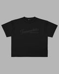 Eskritura Black Embroidery Tee
