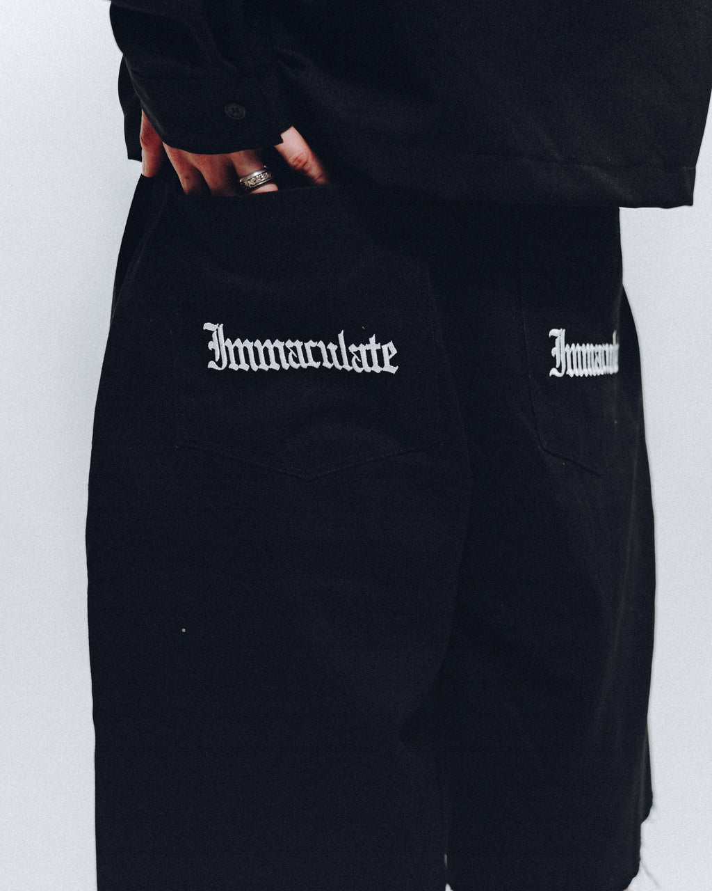 Hierophant Denim Baggy Shorts