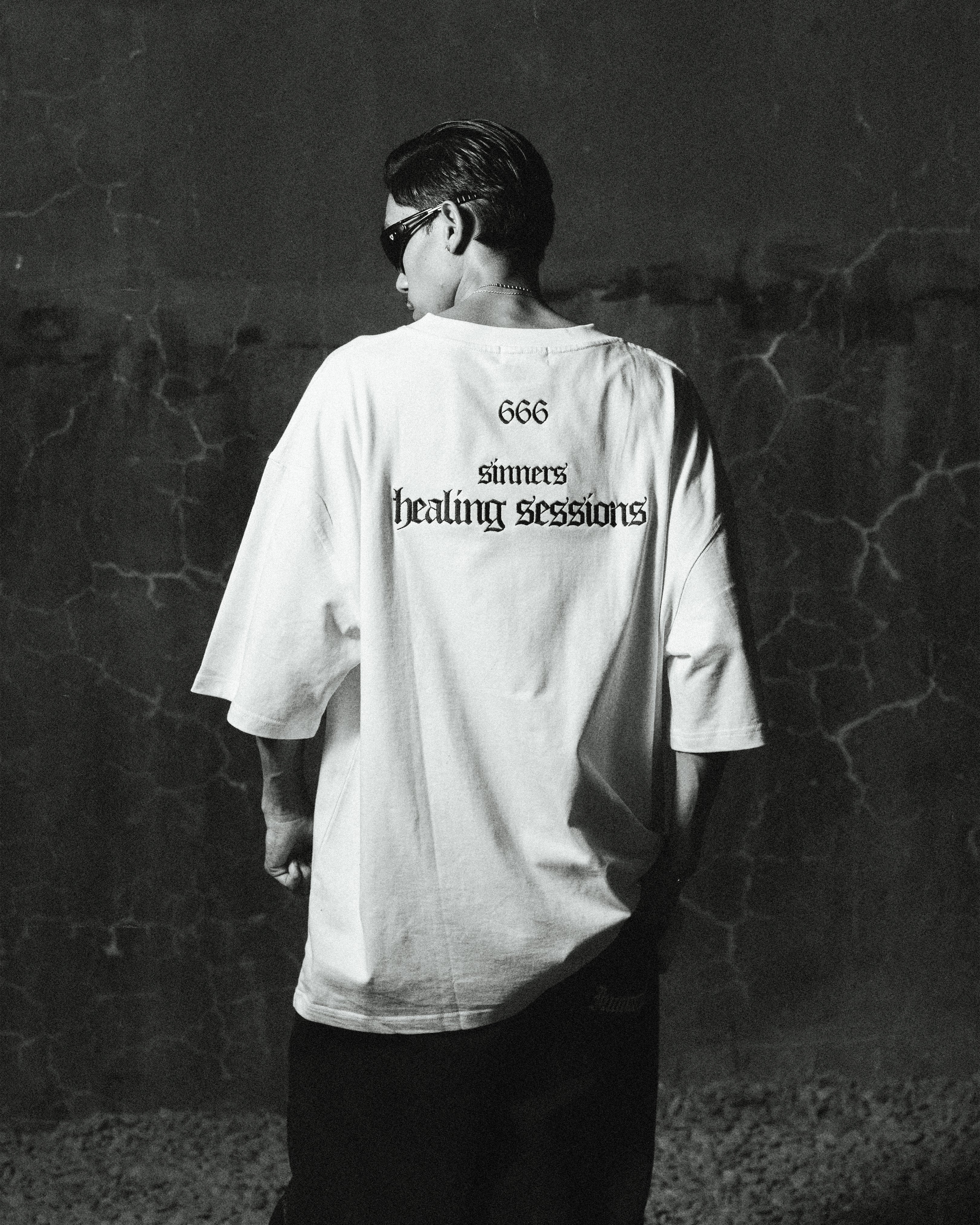 Healing Sessions Embroidery Tee