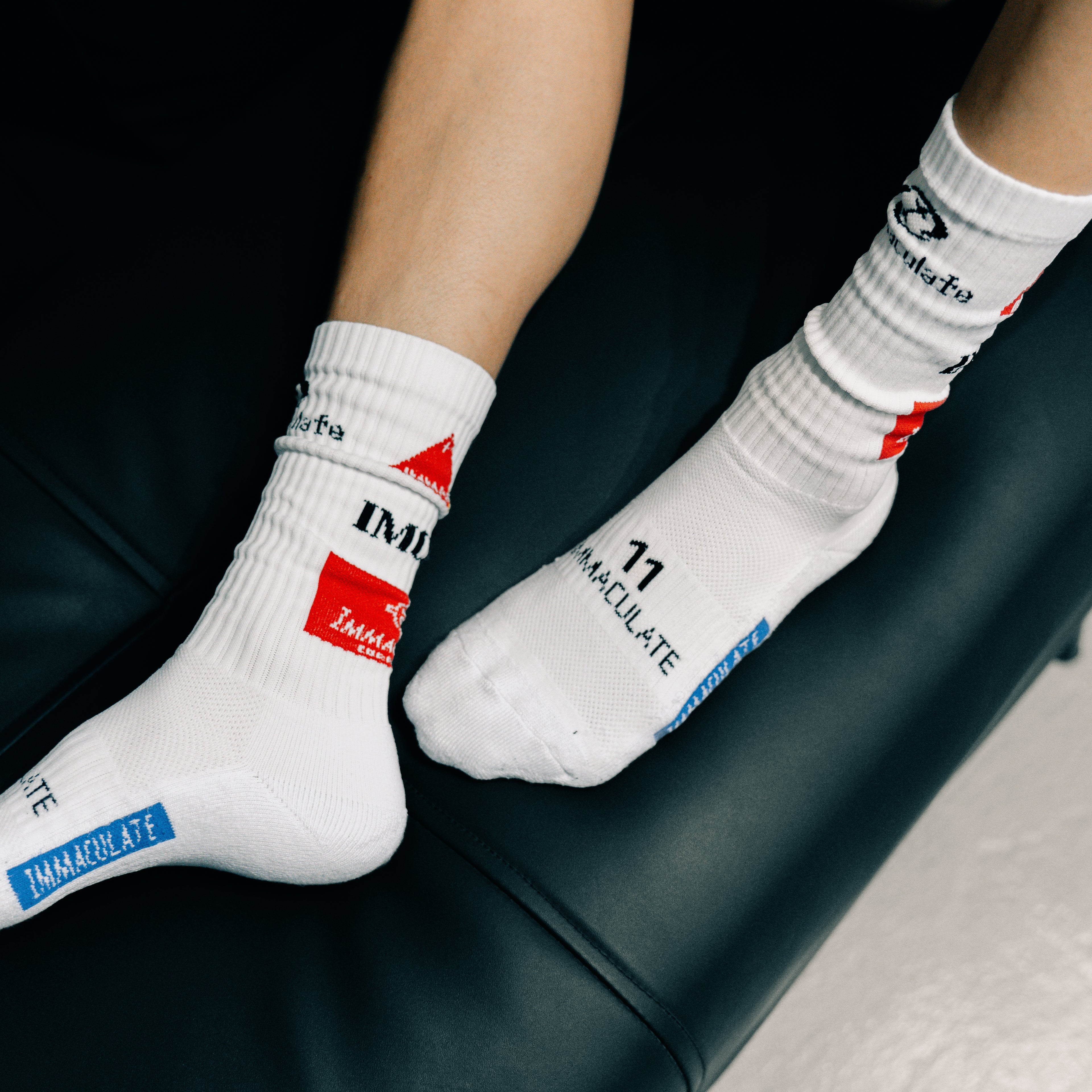 Imclte Multi Logo Crew Socks