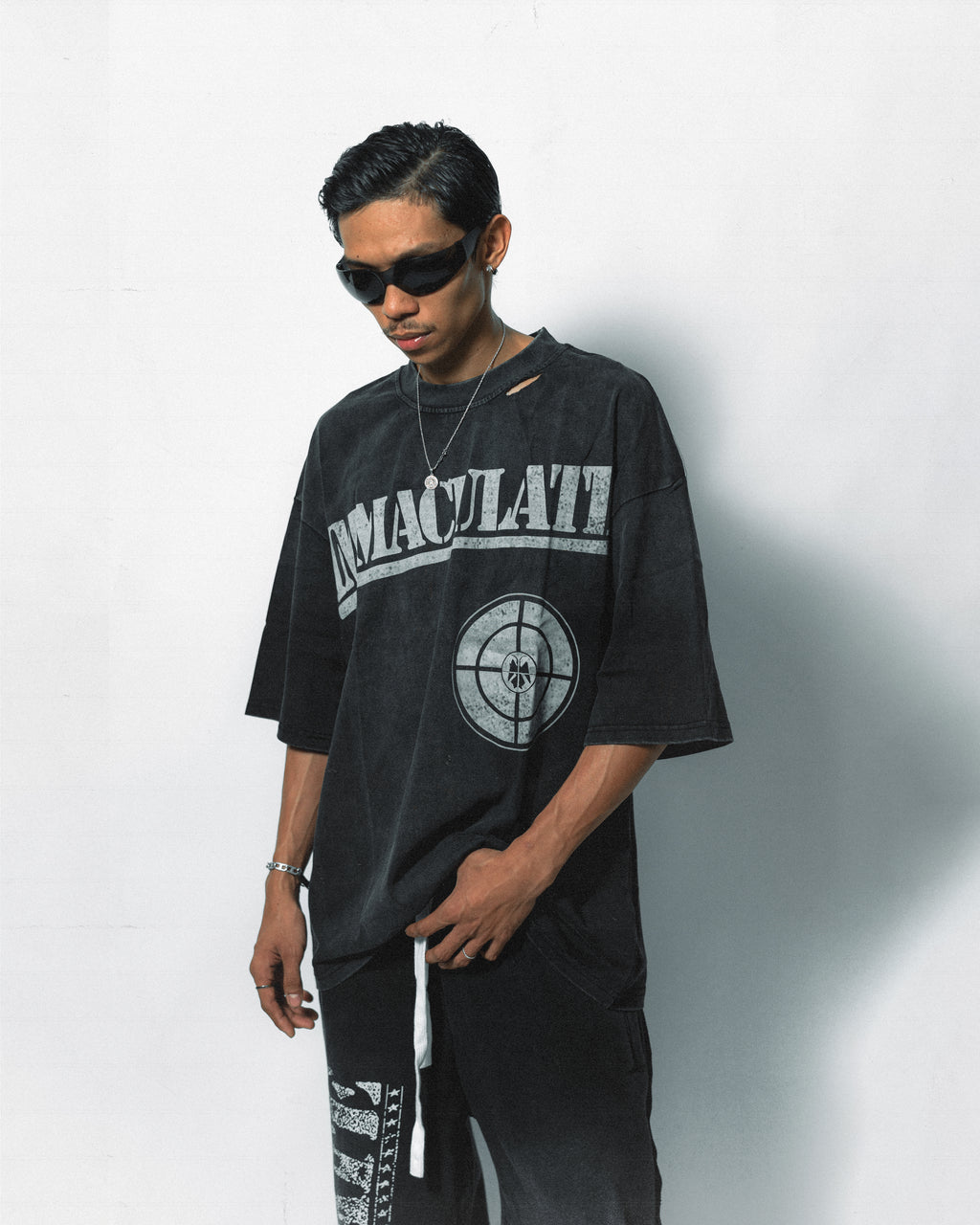 Sacred Warfare Distressed Tee