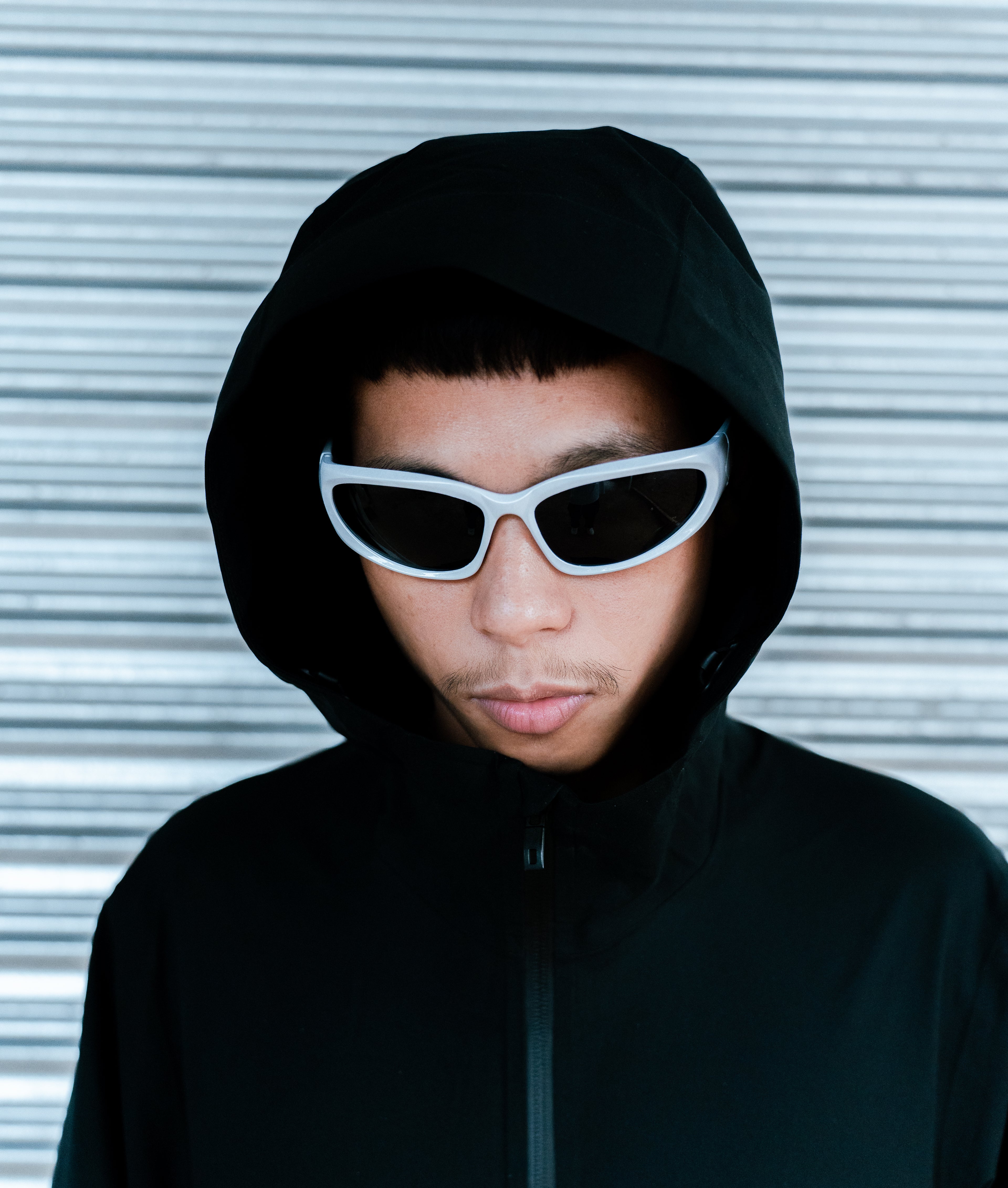 Y2K Monochrome Glasses