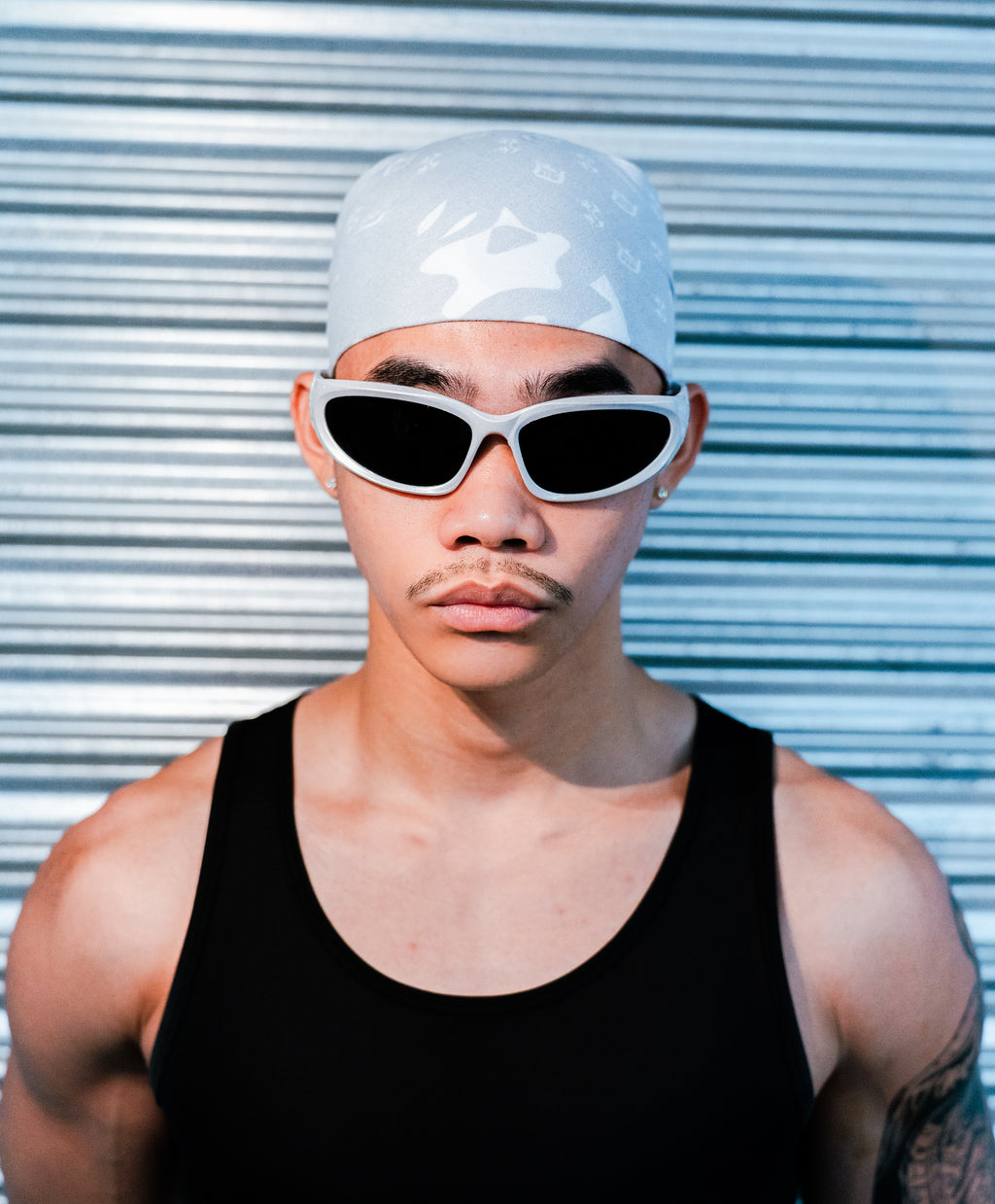 Y2K Monochrome Glasses