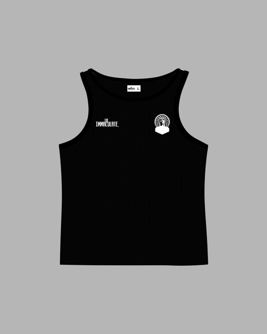 OG Double Logo Black Tank Top